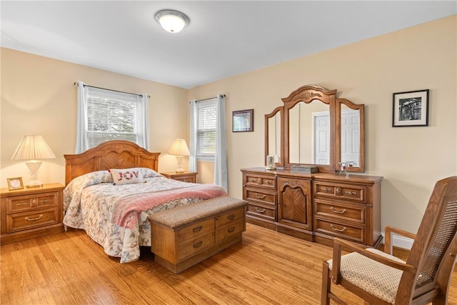 1617 Five Mile Line Rd, Penfield, NY 14526 - bedroom with light wood-type flooring