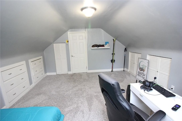 1617 Five Mile Line Rd, Penfield, NY 14526 - carpeted office with vaulted ceiling and baseboards