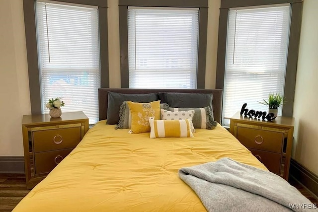 1008 Niagara Ave, Niagara Falls, NY 14305 - bedroom with wood finished floors and baseboards