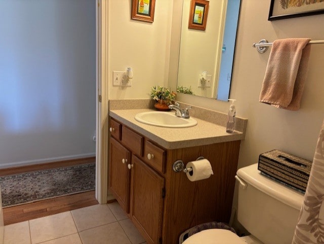 783 Whistlers Cove Ln, Greece, NY 14612 - half bathroom featuring vanity and tile patterned floors