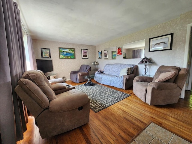 8637 State Route 415, Campbell, NY 14821 - living room featuring hardwood / wood-style flooring