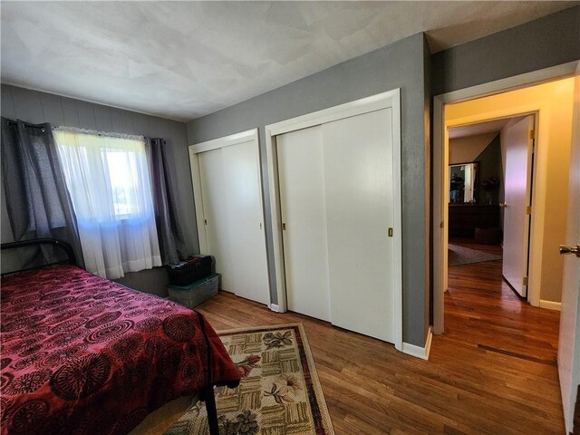 8637 State Route 415, Campbell, NY 14821 - bedroom with multiple closets and wood finished floors