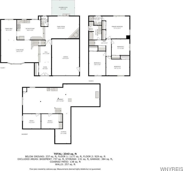 172 Shetland Dr, Amherst, NY 14221 - view of property floor plan