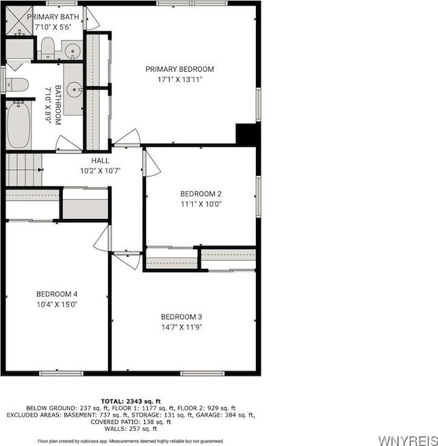 172 Shetland Dr, Amherst, NY 14221 - view of floor plan / room layout