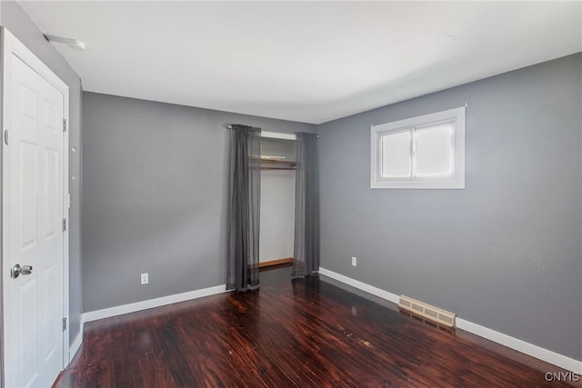 711 Mountainview Ave, Syracuse, NY 13224 - unfurnished bedroom with wood finished floors and baseboards