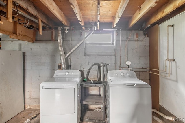 711 Mountainview Ave, Syracuse, NY 13224 - laundry area featuring washer and clothes dryer