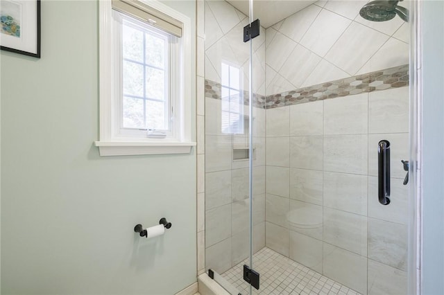 100 Broadmoor Trl, Perinton, NY 14450 - full bath with a stall shower and toilet
