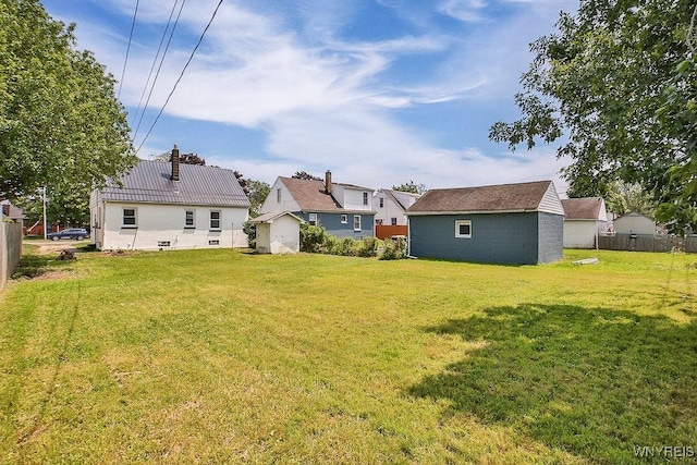331 S Shore Blvd, Lackawanna, NY 14218 - view of yard with an outdoor structure