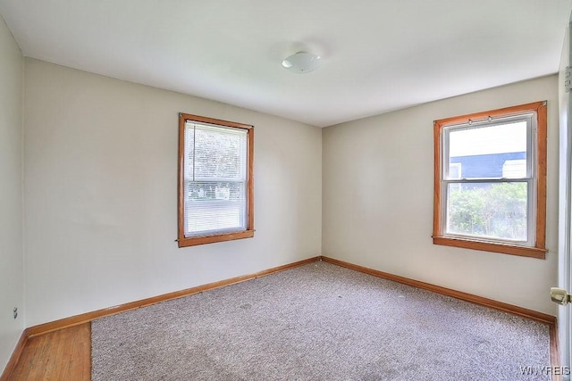 331 S Shore Blvd, Lackawanna, NY 14218 - carpeted empty room featuring baseboards