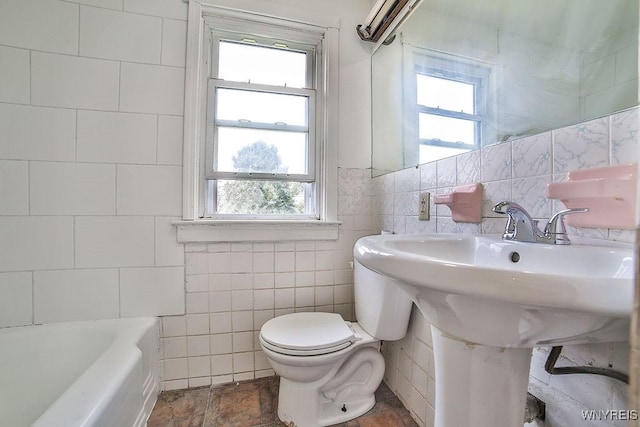 331 S Shore Blvd, Lackawanna, NY 14218 - full bathroom with tile walls and a bathtub
