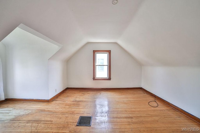 331 S Shore Blvd, Lackawanna, NY 14218 - additional living space with lofted ceiling and wood finished floors