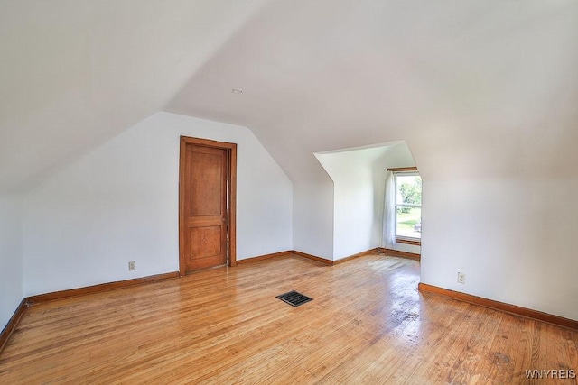 331 S Shore Blvd, Lackawanna, NY 14218 - additional living space with lofted ceiling and light wood-style floors