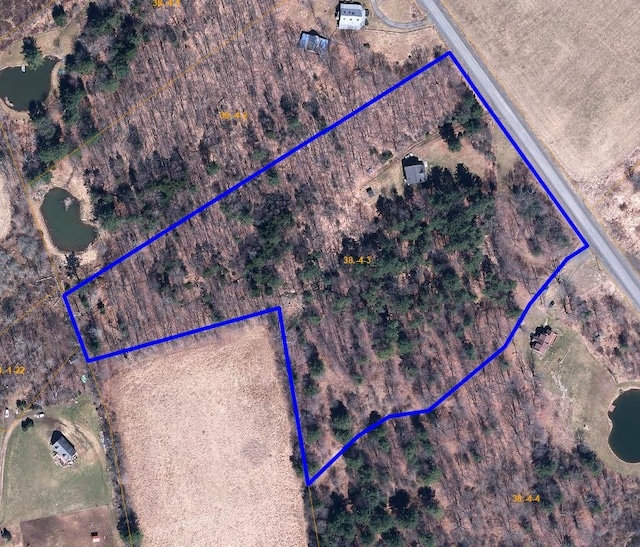 527 Harper Rd, Harpersfield, NY 13786 - map / location featuring property parcel outlined