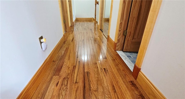527 Harper Rd, Harpersfield, NY 13786 - corridor featuring wood-type flooring