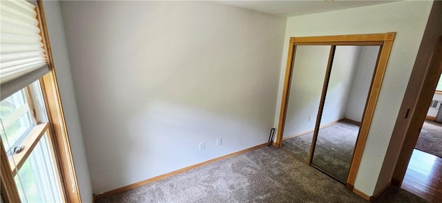 527 Harper Rd, Harpersfield, NY 13786 - unfurnished bedroom featuring carpet and a closet