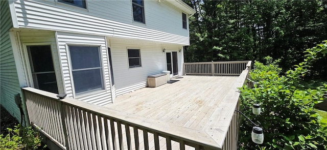 527 Harper Rd, Harpersfield, NY 13786 - view of deck