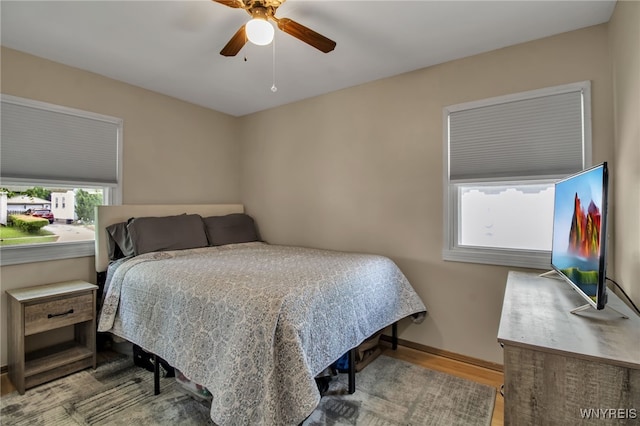 774 Loretta St, Tonawanda-Town, NY 14150 - bedroom featuring wood finished floors and ceiling fan