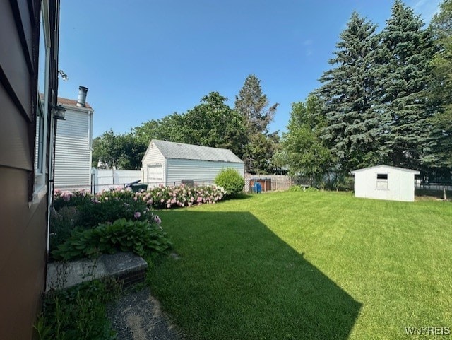 715 83rd St, Niagara Falls, NY 14304 - view of yard with a shed