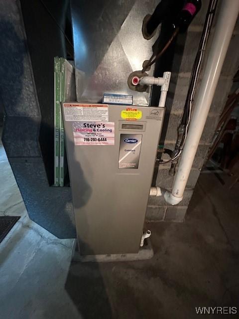 715 83rd St, Niagara Falls, NY 14304 - utilities with heating unit