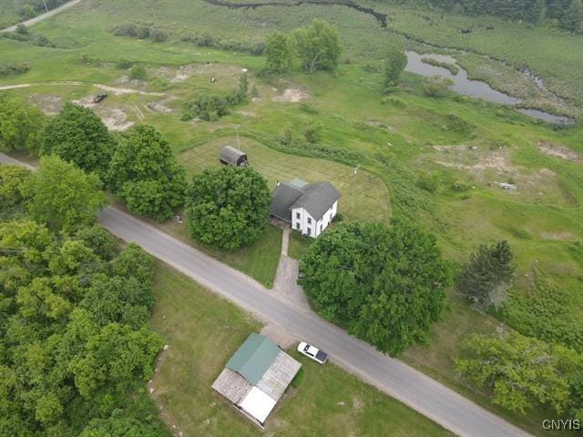 298 Maple Ridge Rd, Dekalb, NY 13681 - aerial overview of property's location with rural landscape