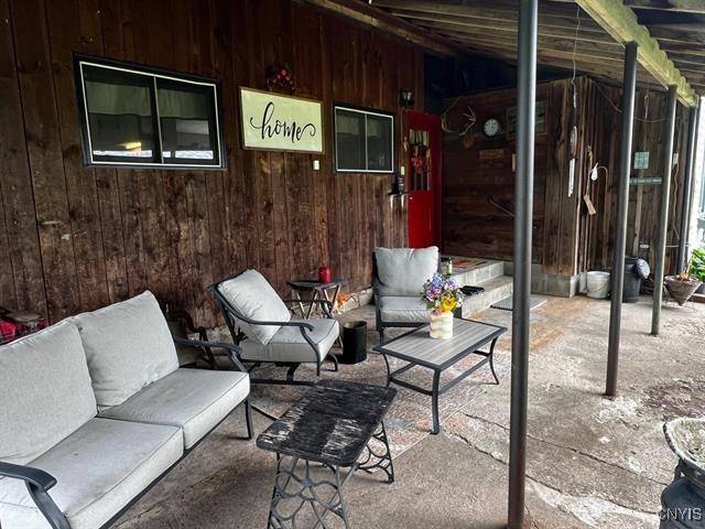 298 Maple Ridge Rd, Dekalb, NY 13681 - view of patio / terrace with an outdoor hangout area