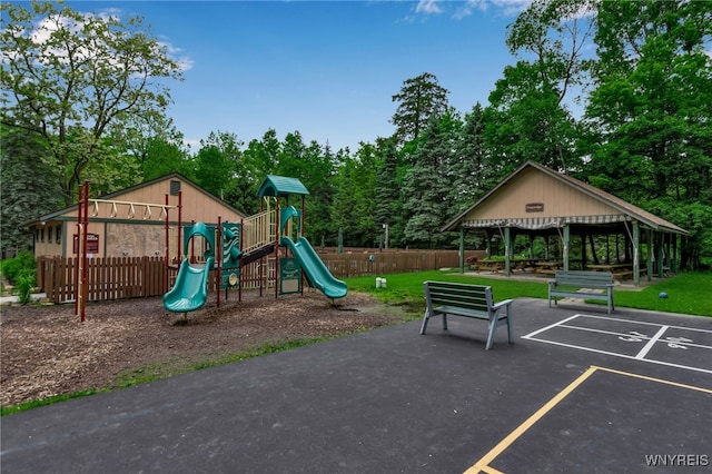 28 Woodstock Rd, Concord, NY 14069 - community playground featuring a gazebo