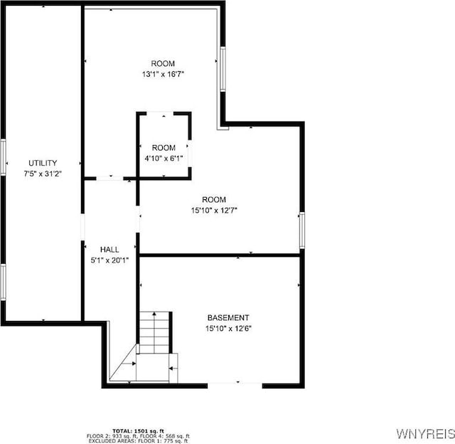 28 Woodstock Rd, Concord, NY 14069 - view of floor plan / room layout