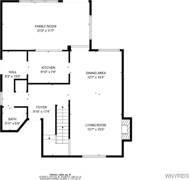 28 Woodstock Rd, Concord, NY 14069 - view of floor plan / room layout