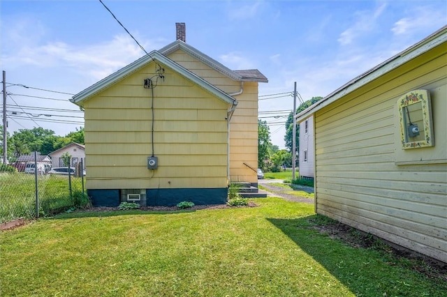 128 Clifford Ave, Rochester, NY 14621 - view of side of property with a chimney