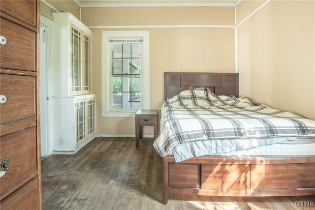 8367 S Main St, Le Ray, NY 13637 - bedroom featuring crown molding and hardwood / wood-style flooring