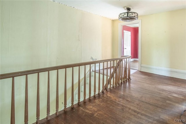 8367 S Main St, Le Ray, NY 13637 - corridor with an upstairs landing and wood finished floors
