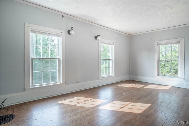 8367 S Main St, Le Ray, NY 13637 - spare room featuring a textured ceiling and wood-type flooring
