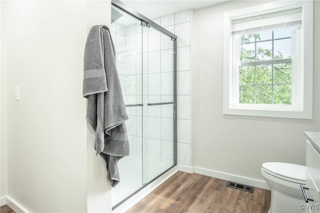 8367 S Main St, Le Ray, NY 13637 - bathroom with a shower stall and wood finished floors