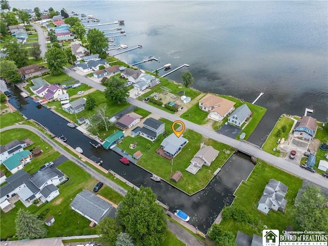 2389 Lakeside Dr, Busti, NY 14710 - aerial view of property's location with nearby suburban area