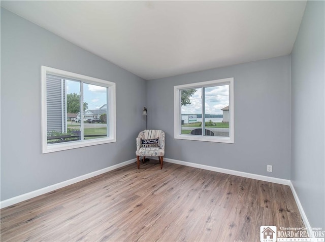 2389 Lakeside Dr, Busti, NY 14710 - unfurnished room featuring plenty of natural light and wood finished floors