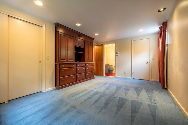 115 Crandon Way, Brighton, NY 14618 - unfurnished bedroom featuring recessed lighting, light carpet, and ensuite bath