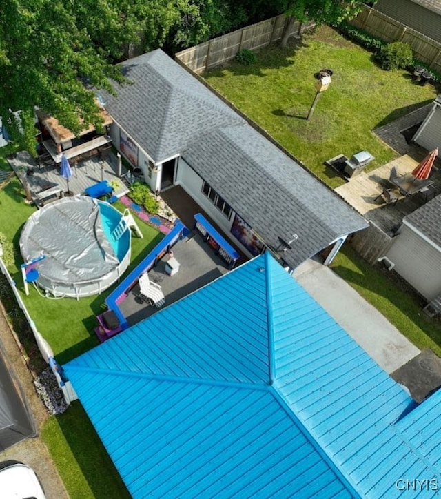 2008 Main St, Vienna, NY 13157 - view of swimming pool with a fenced backyard