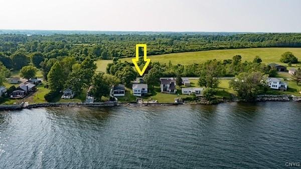 27217 Three Mile Point Rd, Lyme, NY 13622 - bird's eye view of a nearby body of water