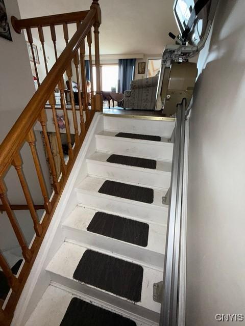 27217 Three Mile Point Rd, Lyme, NY 13622 - view of stairway
