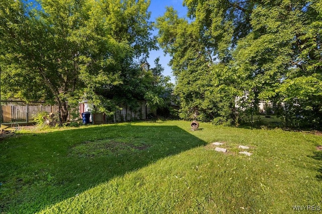 446 77th St, Niagara Falls, NY 14304 - view of fenced backyard