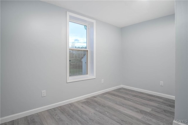 8430 Willow St, Le Ray, NY 13637 - empty room featuring wood finished floors and baseboards