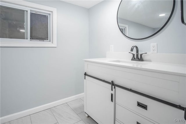8430 Willow St, Le Ray, NY 13637 - bathroom with marble finish flooring and vanity
