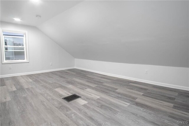 8430 Willow St, Le Ray, NY 13637 - additional living space featuring wood finished floors and lofted ceiling