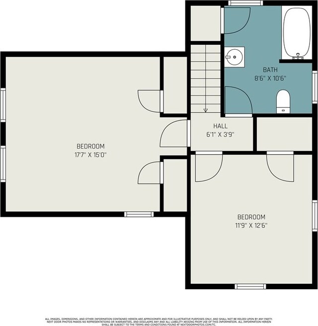351 Jefferson Ave, Perinton, NY 14450 - view of room layout