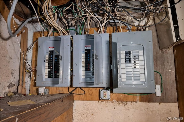 2320 Niagara St, Niagara Falls, NY 14303 - utility room featuring electric panel