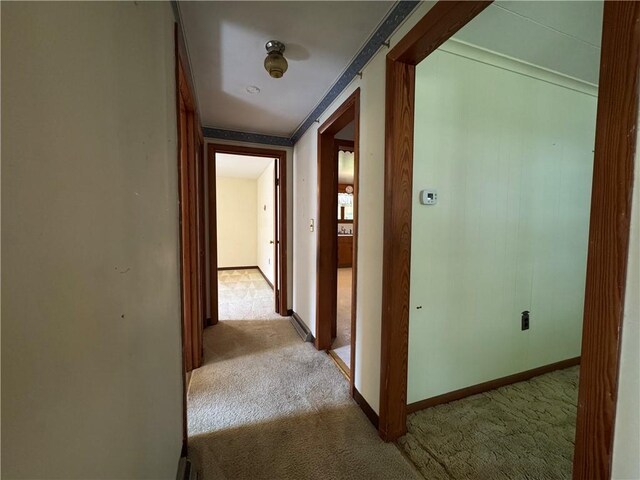 28 Mckune Ave, Foster-Town, PA 16701 - hallway with carpet
