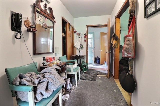 797 Hicks Rd, Warren, NY 13407 - hall with carpet floors