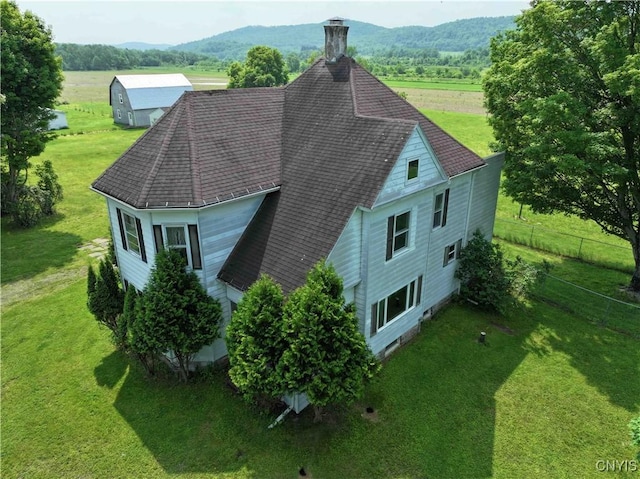 1902 E River Rd, Olean-Town, NY 14760 - view from above of property with mountains