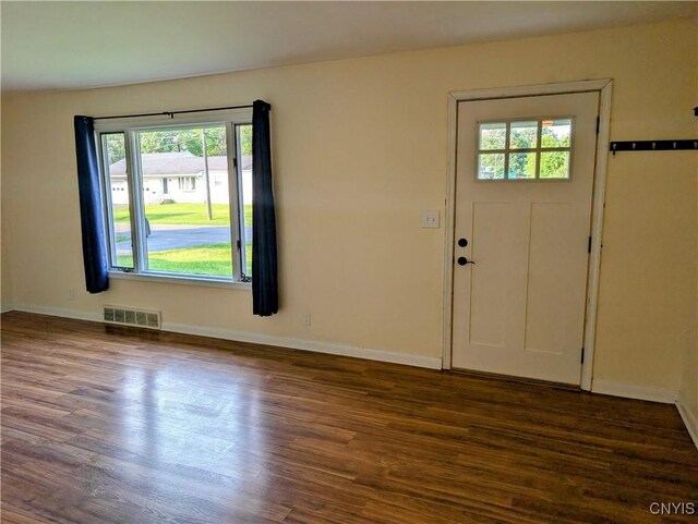 6 Cotty Dr, Dewitt, NY 13057 - entryway with dark wood-style floors and healthy amount of natural light