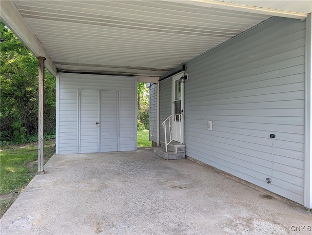 6 Cotty Dr, Dewitt, NY 13057 - view of patio / terrace featuring a carport